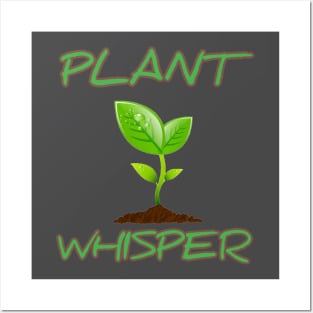 Plant Whisperer Plant Lady Posters and Art